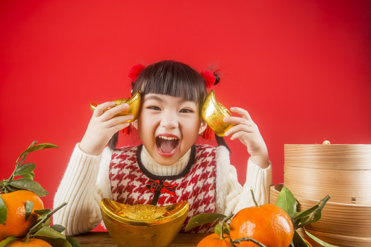 开心迎接节日