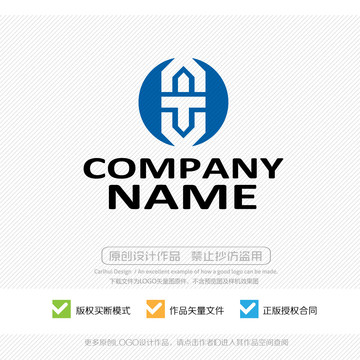 ATV字母LOGO設(shè)計(jì)