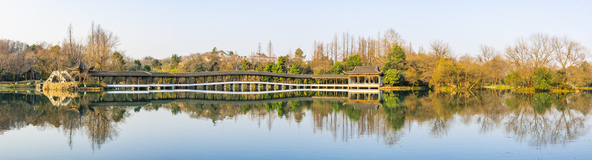 园林风景高清全景图