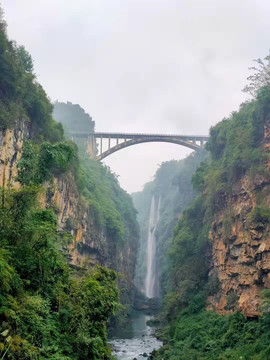 马岭河峡谷