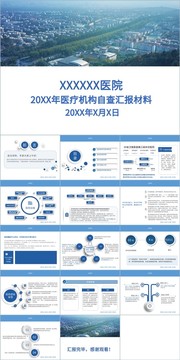 医院执业情况自查汇报PPT