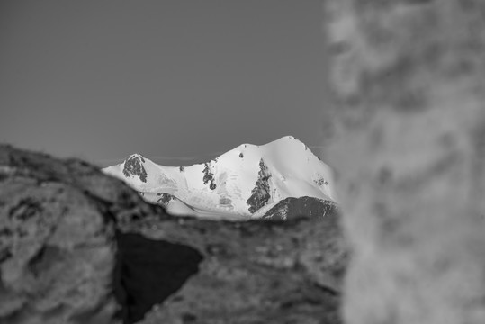 雪峰黑白片