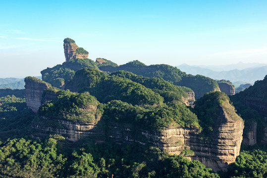 韶关丹霞山僧帽峰