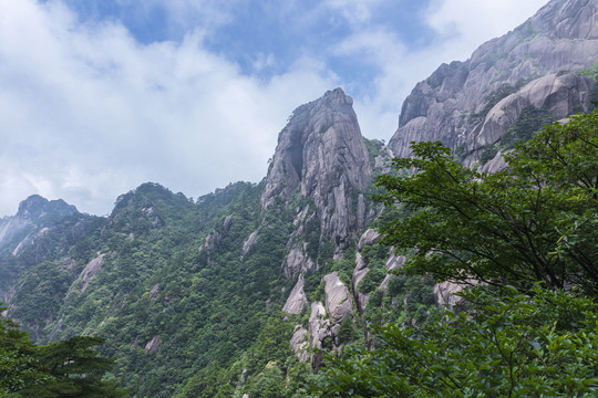 黄山奇峰怪石云海