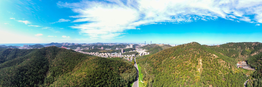 大连棒棰岛全景