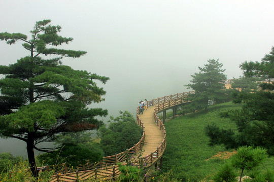 百里荒景区