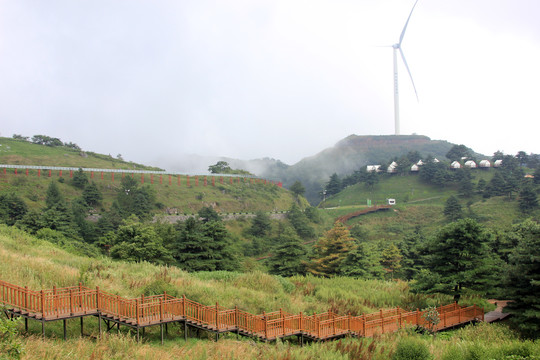 百里荒景区