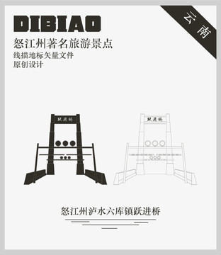 怒江州瀘水六庫(kù)鎮(zhèn)躍進(jìn)橋