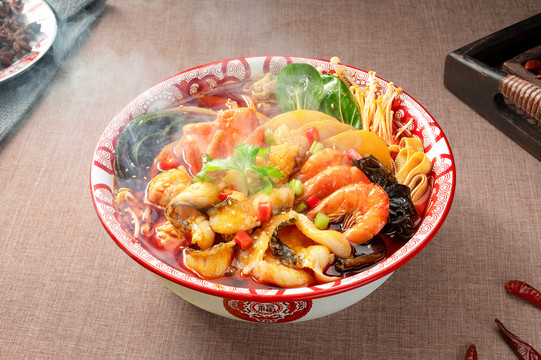 麻辣海鮮冒菜系列