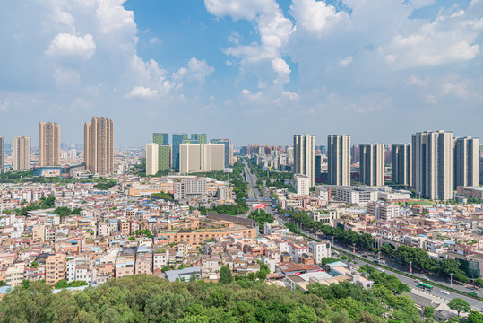 南海桂城建筑楼群风景