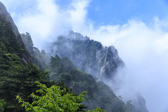 黄山云海奇峰