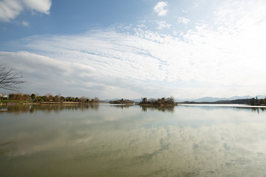 湖面