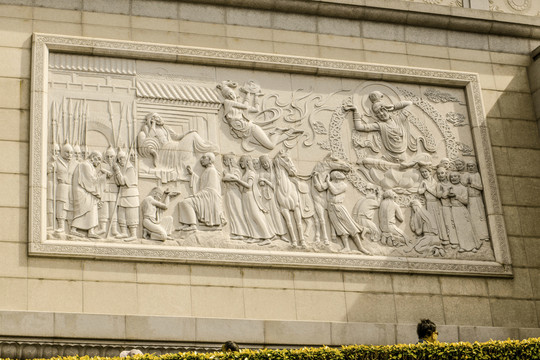 南山寺浮雕