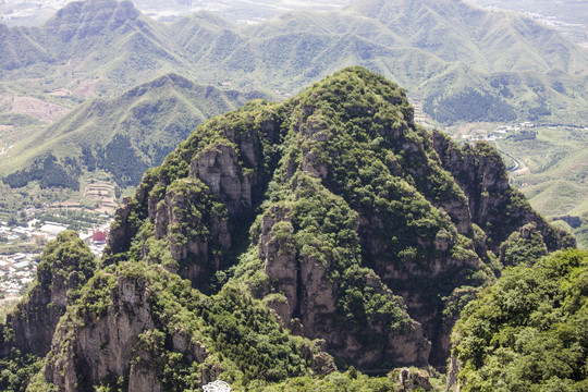 狼牙山景区风光