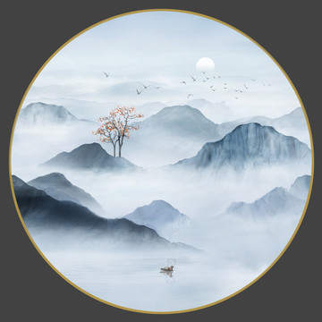 山水圖