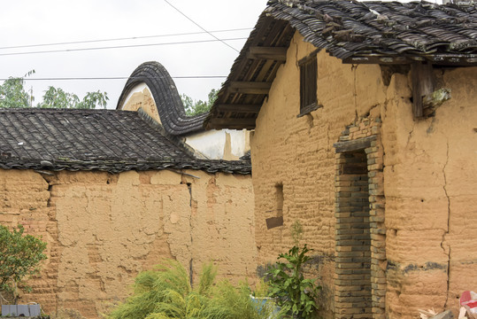 福建闽北土墙房子