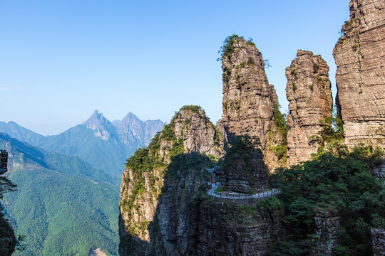 平南北帝山风景区玄武岩