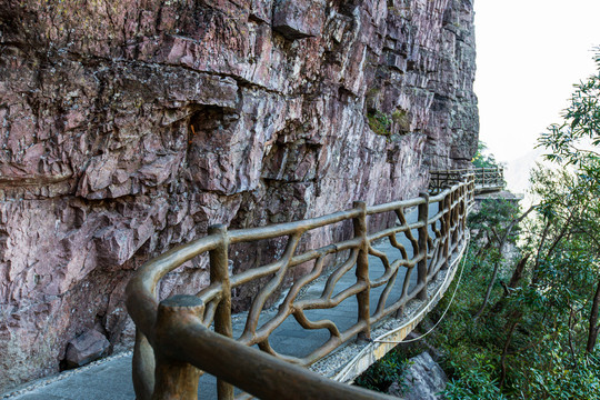 北帝山旅游风景区观光栈道