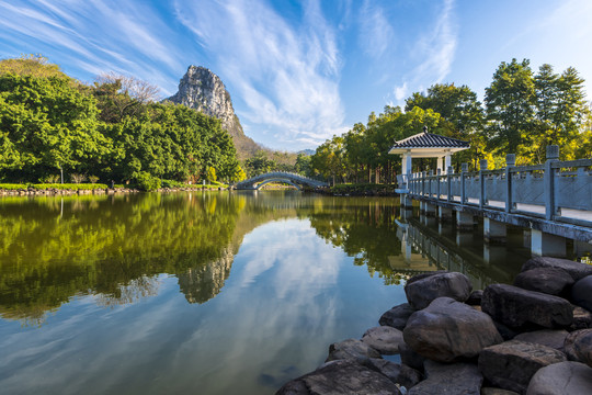 柳州马鹿山公园风光