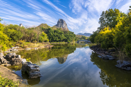 柳州马鹿山公园风光