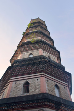 广东惠州西湖古建筑泗洲塔