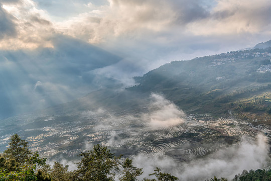 撒马坝梯田