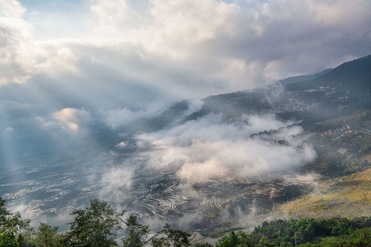 撒马坝梯田