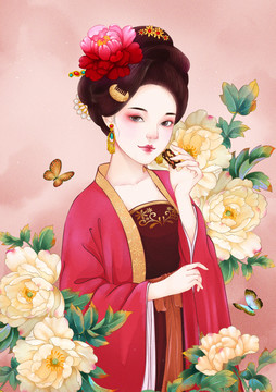 美容養(yǎng)顏阿膠糕插畫