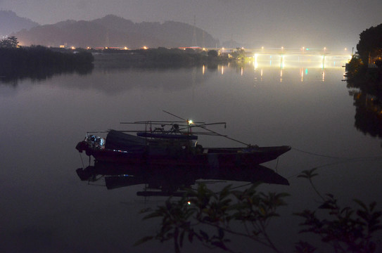 珠江沙湾水道