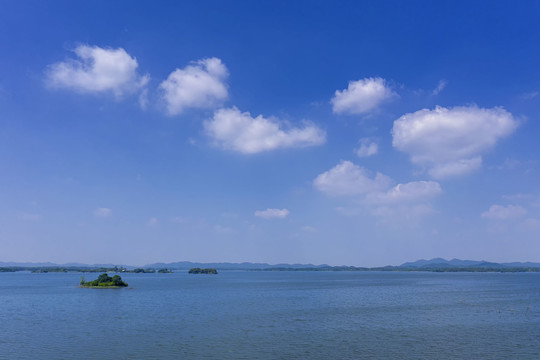 河南信阳南湾湖风光