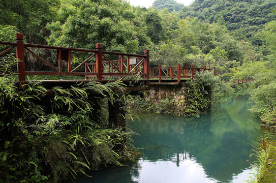 贵州荔波小七孔风景区