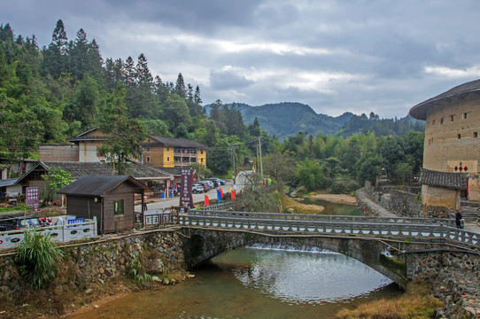 漳州南靖下版村风景