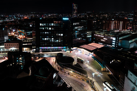 利茲都市夜景