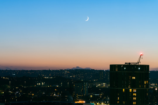 英国都市夜景