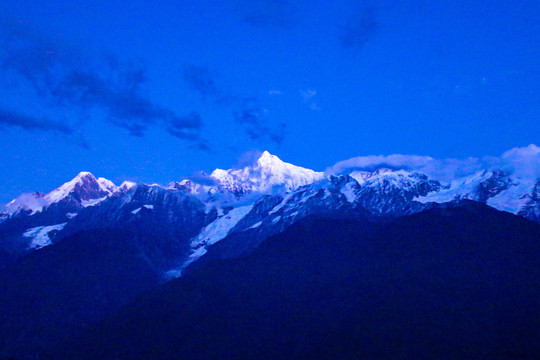 梅里雪山风光