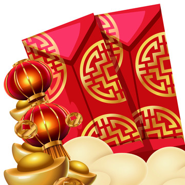 虎年美陳左右側