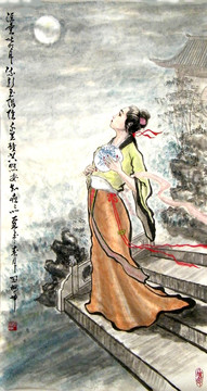 望月思親