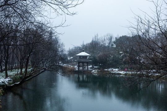 杭州茅家埠雪韵