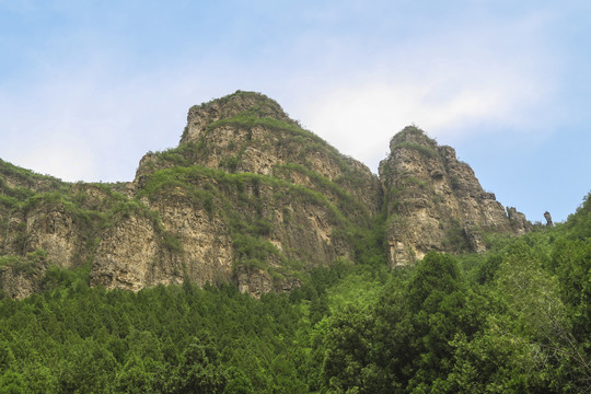 狼牙山秀丽山景