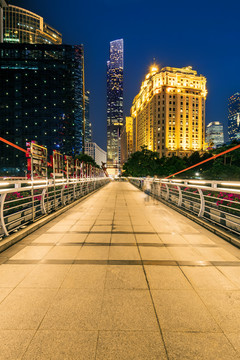 广州珠江新城夜景