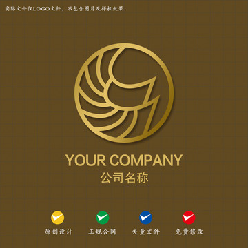 海螺装饰公司logo
