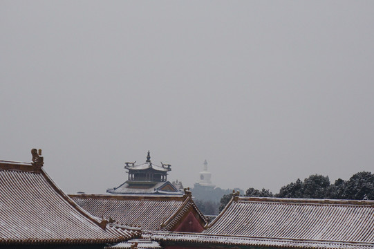 雪的故宫