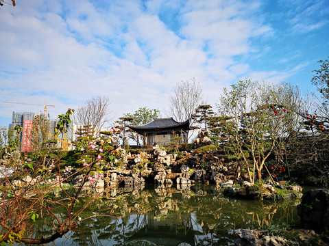 小区水景