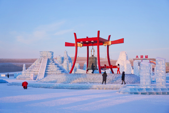 哈尔滨冰雪大世界冰雕雪雕