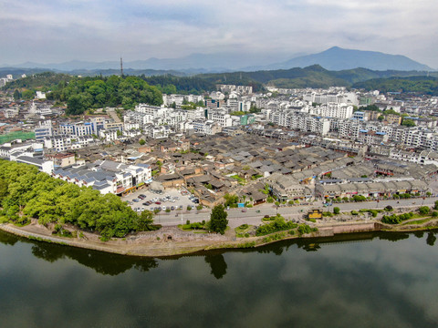 福建泰宁5A景区泰宁古城航拍