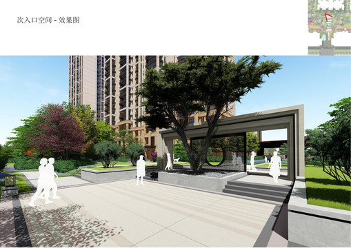 次入口空間效果圖