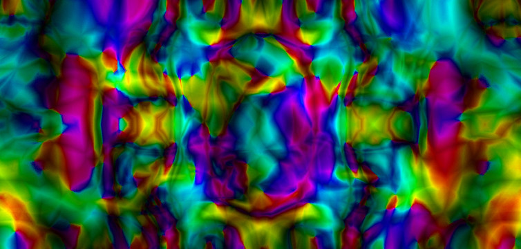 幻彩炫彩幾何線條圖案