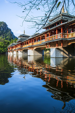 柳州大龙潭风雨桥