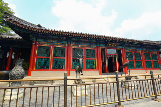 北京故宫建筑乐寿堂