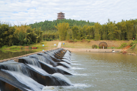 河流流水